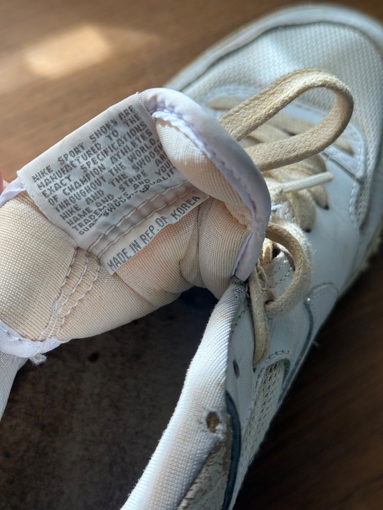 VTG Rare Nike 1984 Challenge Court Tennis Shoes 10.5 John McEnroe 80s Made Korea main image 13